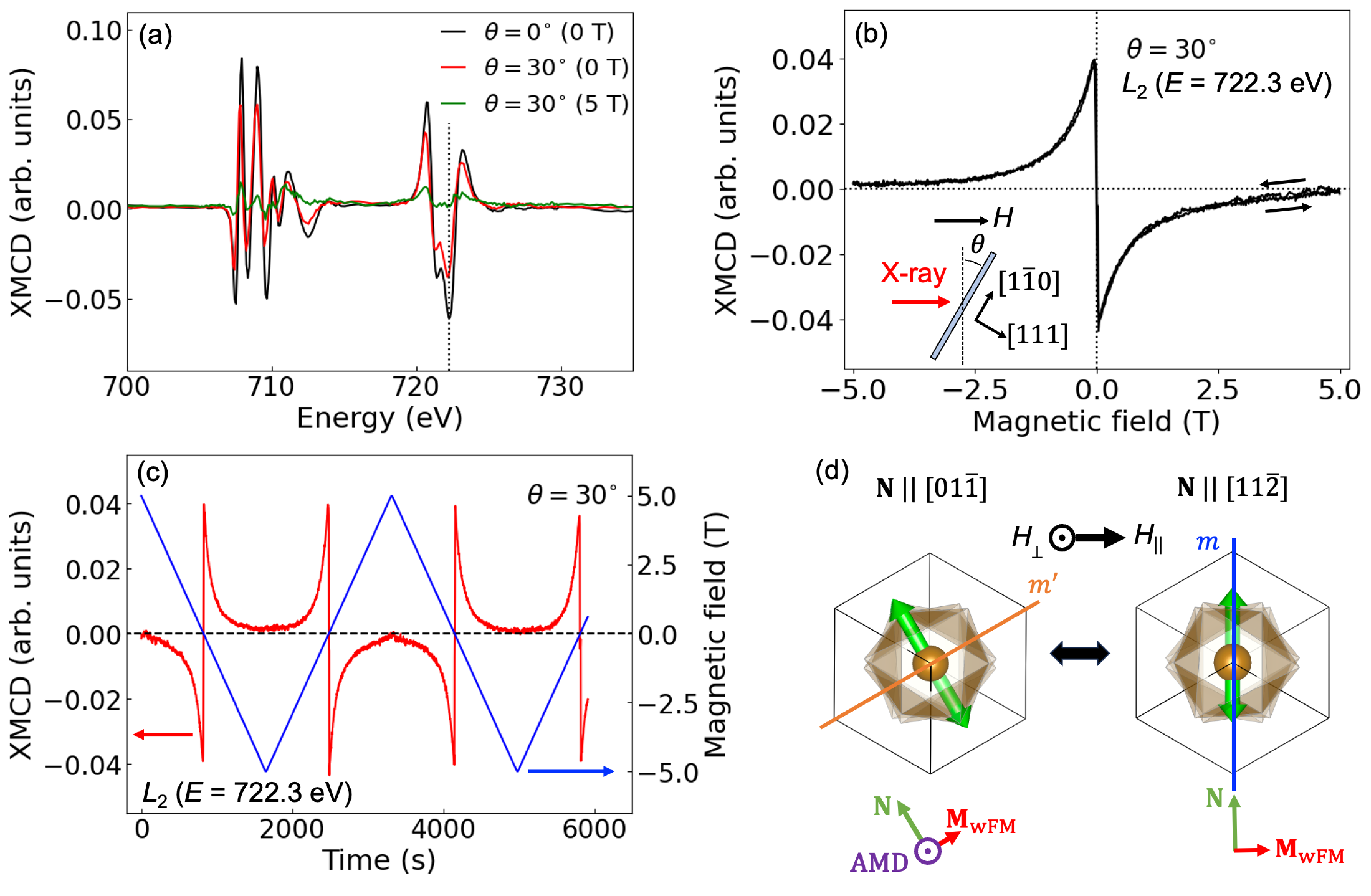 図3：磁場依存性とスイッチング