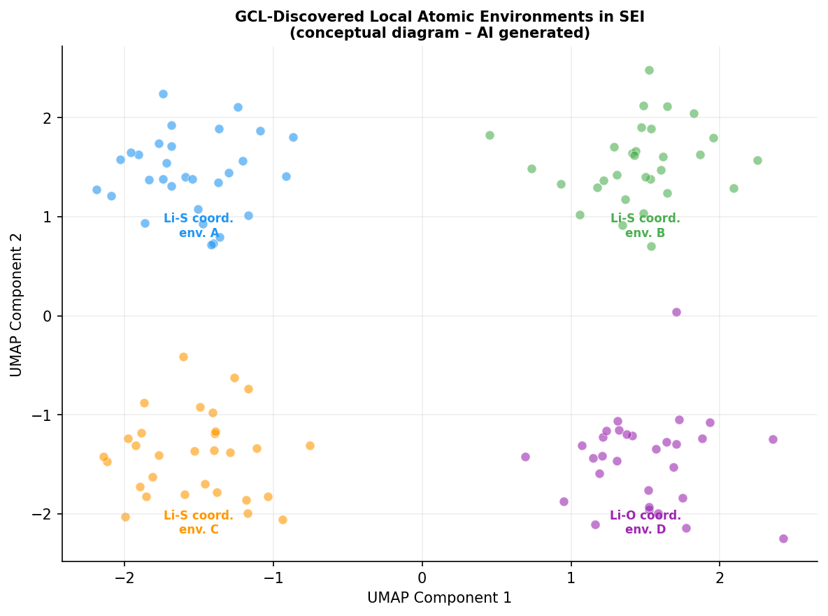 Fig3: GCLによる局所原子環境の自動分類