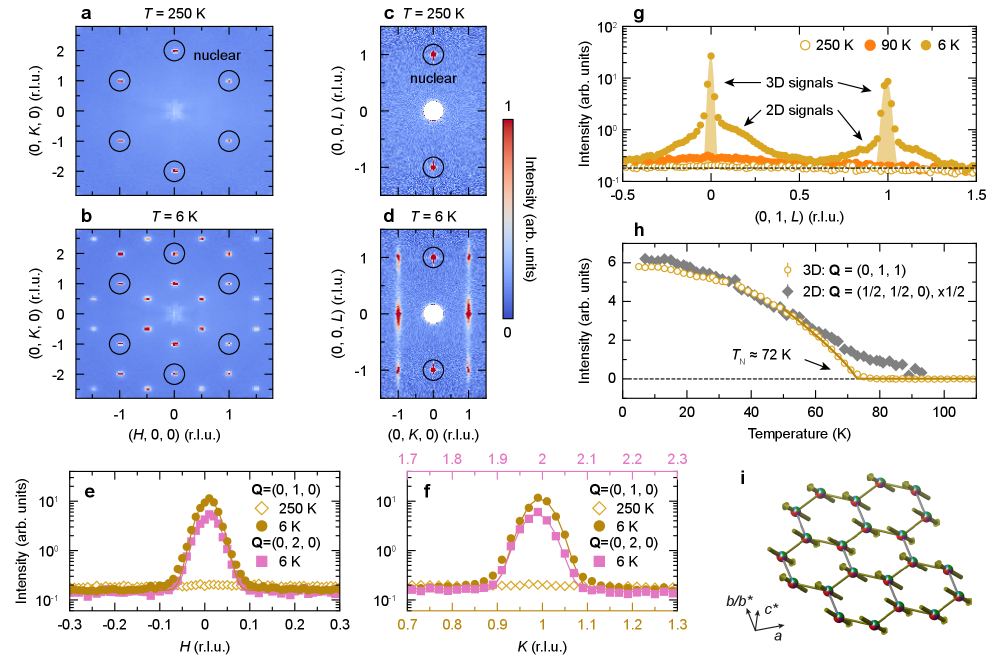 Fig.2 Neutron diffraction patterns CORELLI