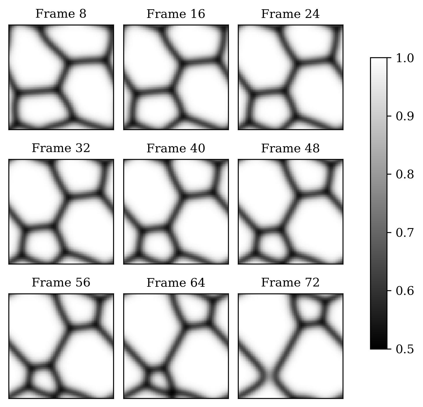 FNOによる粒成長モデリング